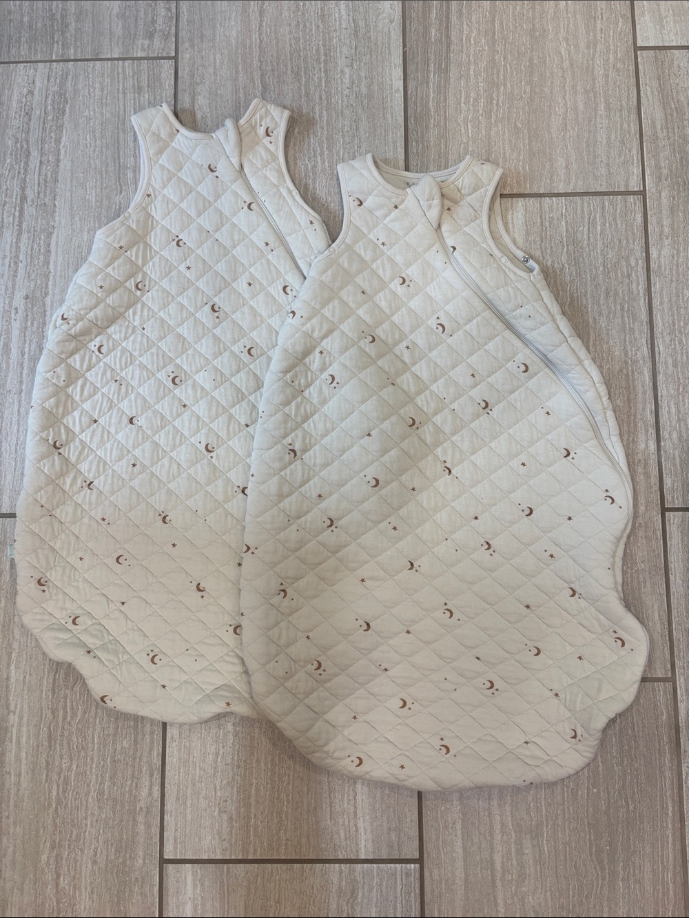 Two Tealbee Dreambag Quilted Sleep Sacks, 1.2 TOG for 6-24 Months